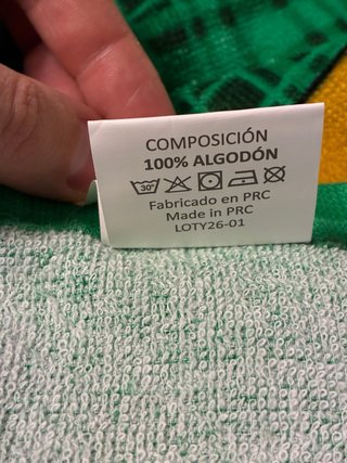 Toalla Real Betis Playa/Piscina Verde