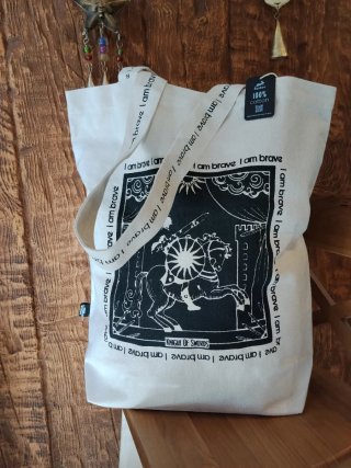 Bolsa Soy Valiente 100% Algodón