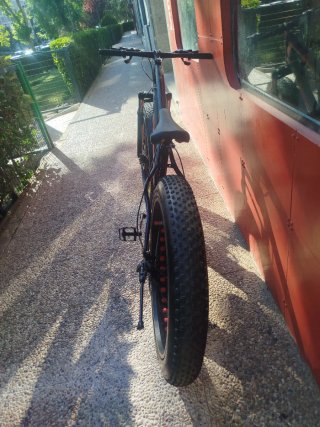 Bicicleta Fat Bike Negra