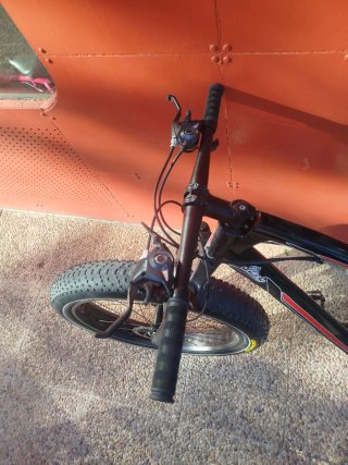 Bicicleta Fat Bike Negra