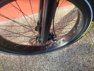 Bicicleta Fat Bike Negra