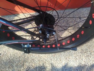 Bicicleta Fat Bike Negra