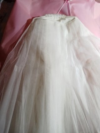 Vestido de Comunión Blanco y Rosa VENTA EN PERSONA