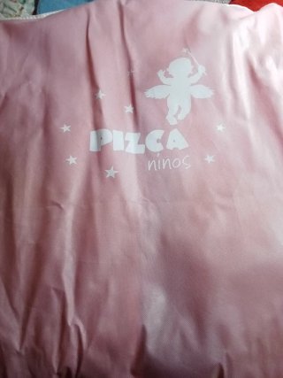 Vestido de Comunión Blanco y Rosa VENTA EN PERSONA