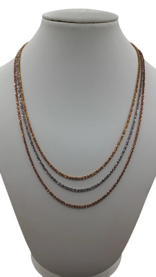Gargantilla y pulsera plata