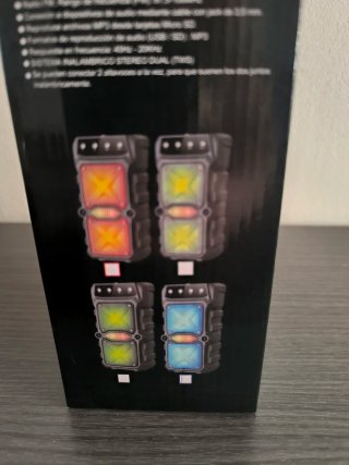 Altavoz Portátil RT Karaoke Bluetooth