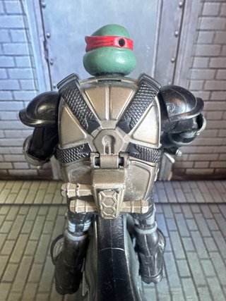 Figura TMNT Raphael en Moto