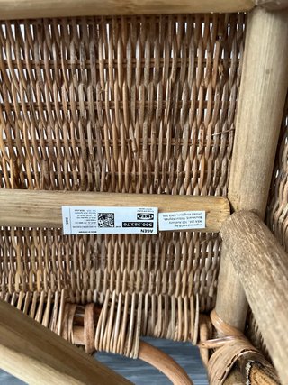 2 Sillas Ratán Ikea Nuevas