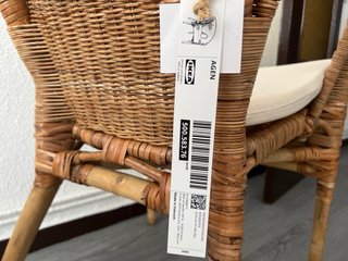 2 Sillas Ratán Ikea Nuevas