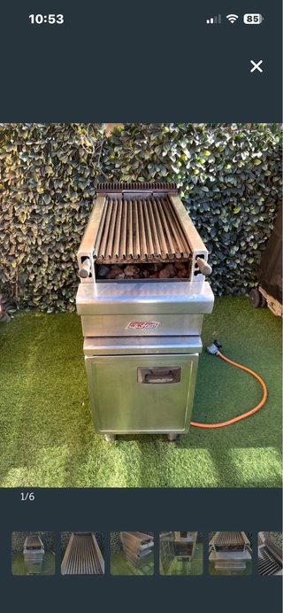 Barbacoa de acero inoxidable