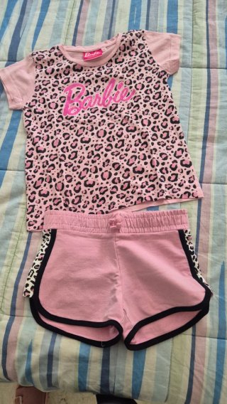 Completo Barbie Bambina 5/6 Anni