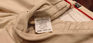 BERMUDA CABALLERO, POLO RALPH LAUREN, BEIGE, W32.