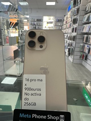 iPhone 16 Pro Max 256GB Sin activar
