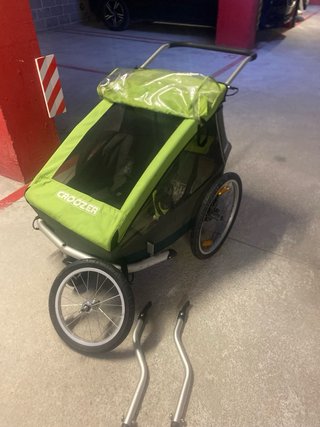Carro doble para bicicleta Croozer