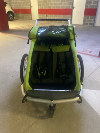 Carro doble para bicicleta Croozer