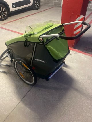 Carro doble para bicicleta Croozer