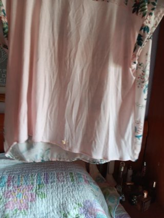 Blusa Cortefiel Estampada Flores Rosa