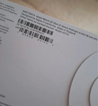 Apple Watch SE 2 Space Gray