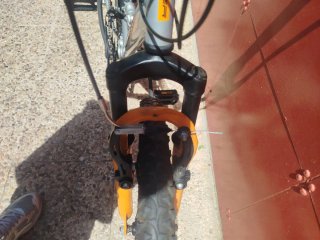 Wader Tuareg Gris y Naranja