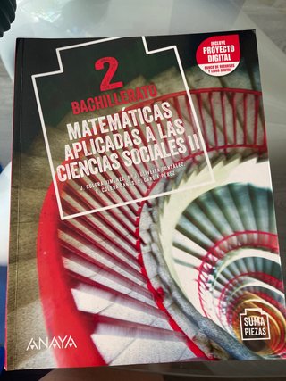 Matemáticas aplicadas a las ciencias sociales I...