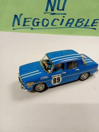 Scalextric Renault 8 Monte Carlo Ref 6316 leer