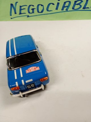 Scalextric Renault 8 Monte Carlo Ref 6316 leer