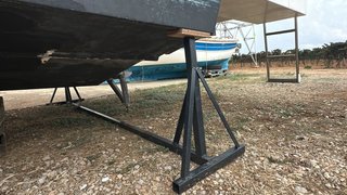 Soportes de varada nuevos para barcos