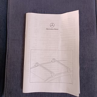 BACA BARRAS PORTAEQUIPAJES ORIGINAL GLA / EQA
