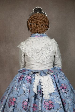 Traje de Fallera Niña de 3 a 9 años.