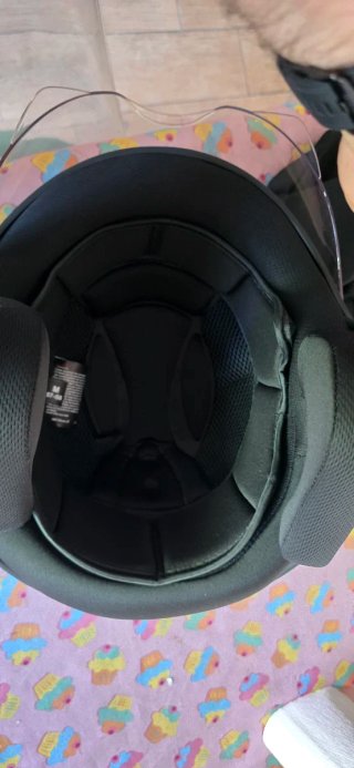 Casco Scooter Point Nero