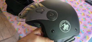 Casco Scooter Point Nero
