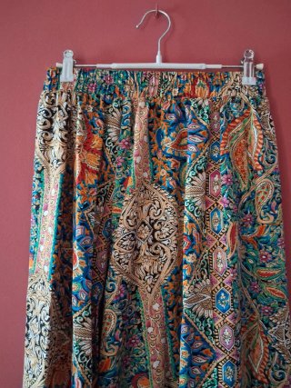 Falda larga estampada talla única