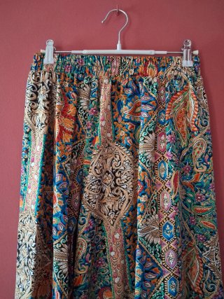 Falda larga estampada talla única