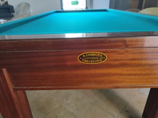 Mesa de billar carambola