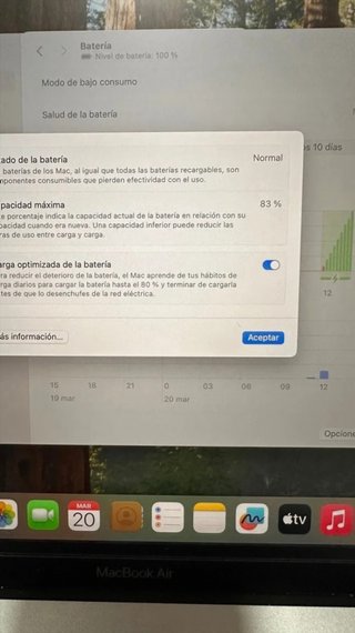 MacBook Air M1 2020 512GB Plata