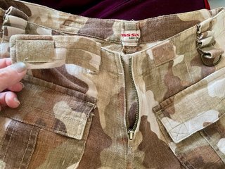 Pantalones anchos Miss Sixty camuflaje