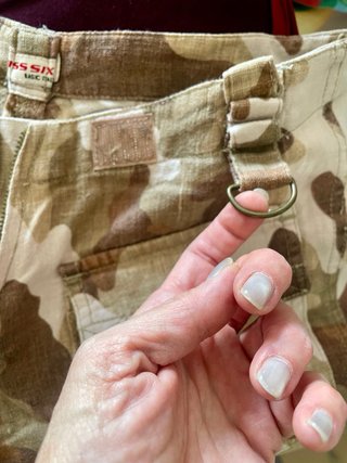 Pantalones anchos Miss Sixty camuflaje