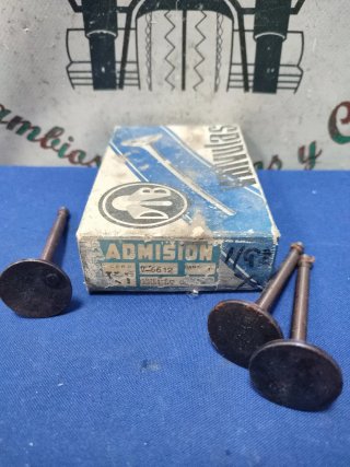 Válvulas Admisión Renault 12