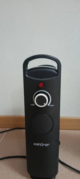 Radiador de aceite negro