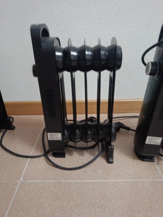 Radiador de aceite negro