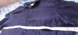 Camisa NaraCamicie azul rayas