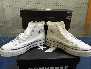Converse Lift Hi Platform Bianche 44.5