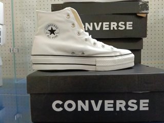 Converse Lift Hi Platform Bianche 44.5