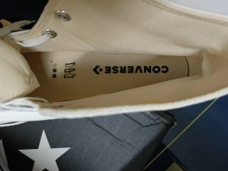 Converse Lift Hi Platform Bianche 44.5