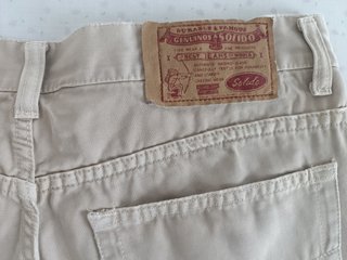 Vaqueros beige retro hombre T.44