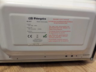 Microondas Orbegozo 700W