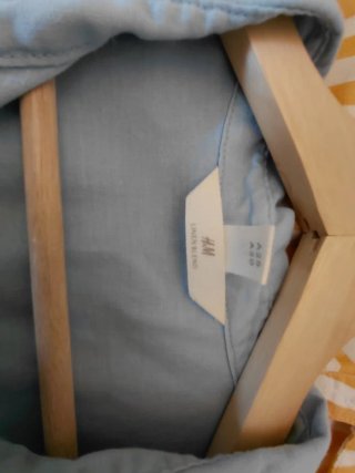 Camisa H&M azul Talla M
