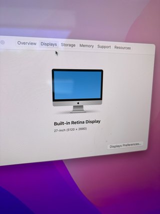 iMac Retina 5K 27” Late 2015