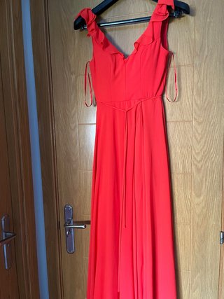 Vestido de fiesta rojo y graduacion
