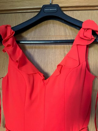 Vestido de fiesta rojo y graduacion